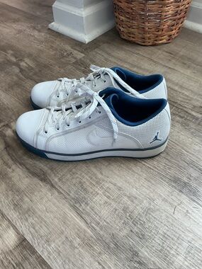 Nike Air Jordan Sky High Retro Mens USA White Royal Blue Mens Shoes 11.5